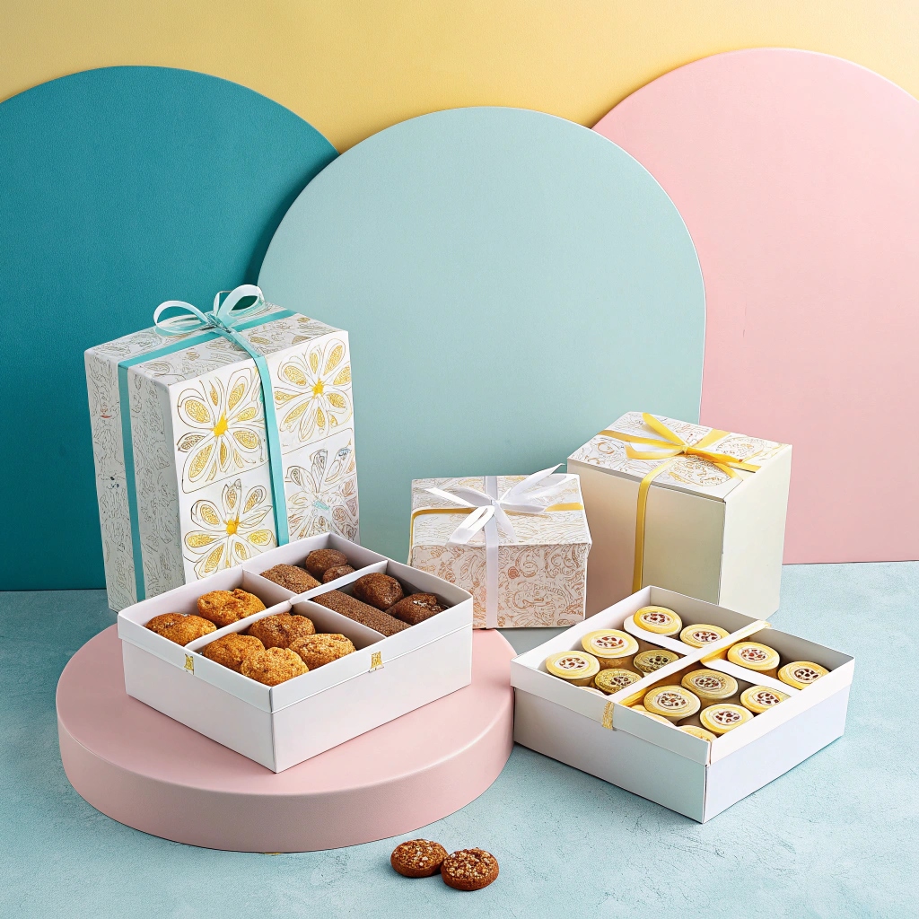 Seasonal or Festive Bakery Boxes (Eid, Christmas, etc.) Printing &amp; Packaging