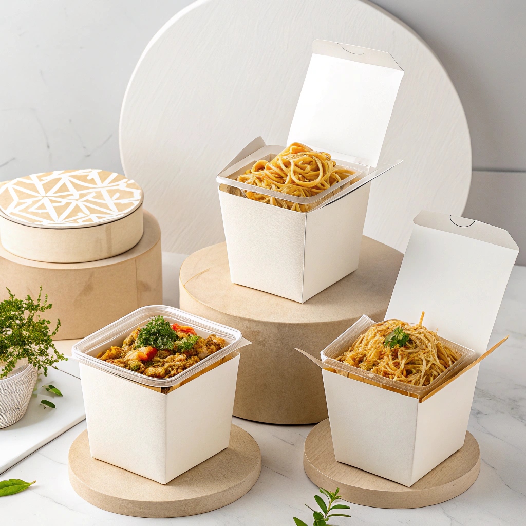Chinese Takeout Boxes with Wire Handle Printing &amp; Packaging