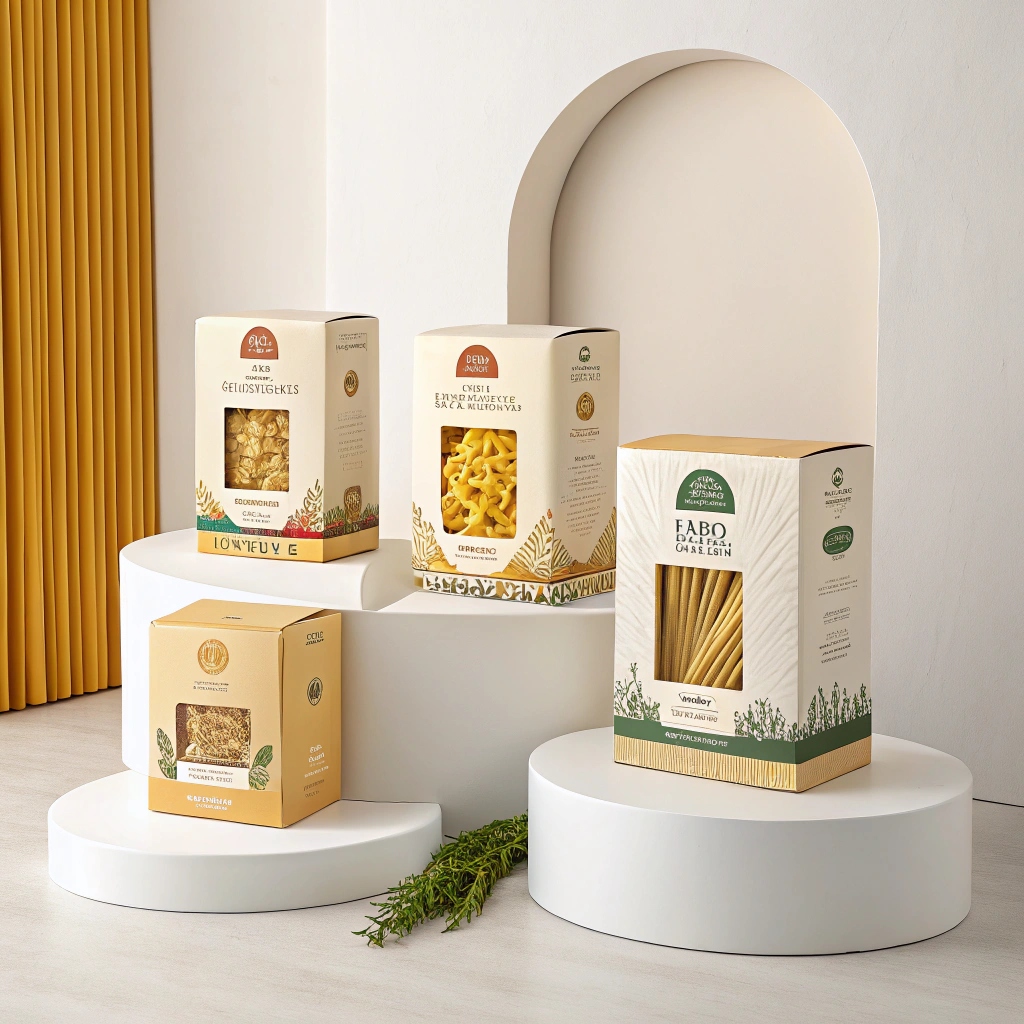 Pasta Carton Boxes (with or without Window) Printing &amp; Packaging