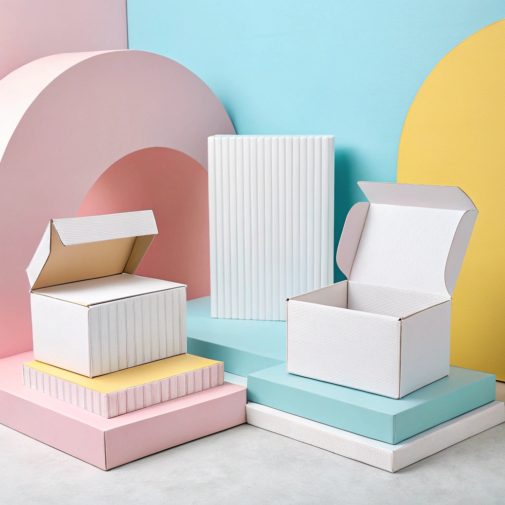 White Corrugated Mailer Box Printing &amp; Packaging