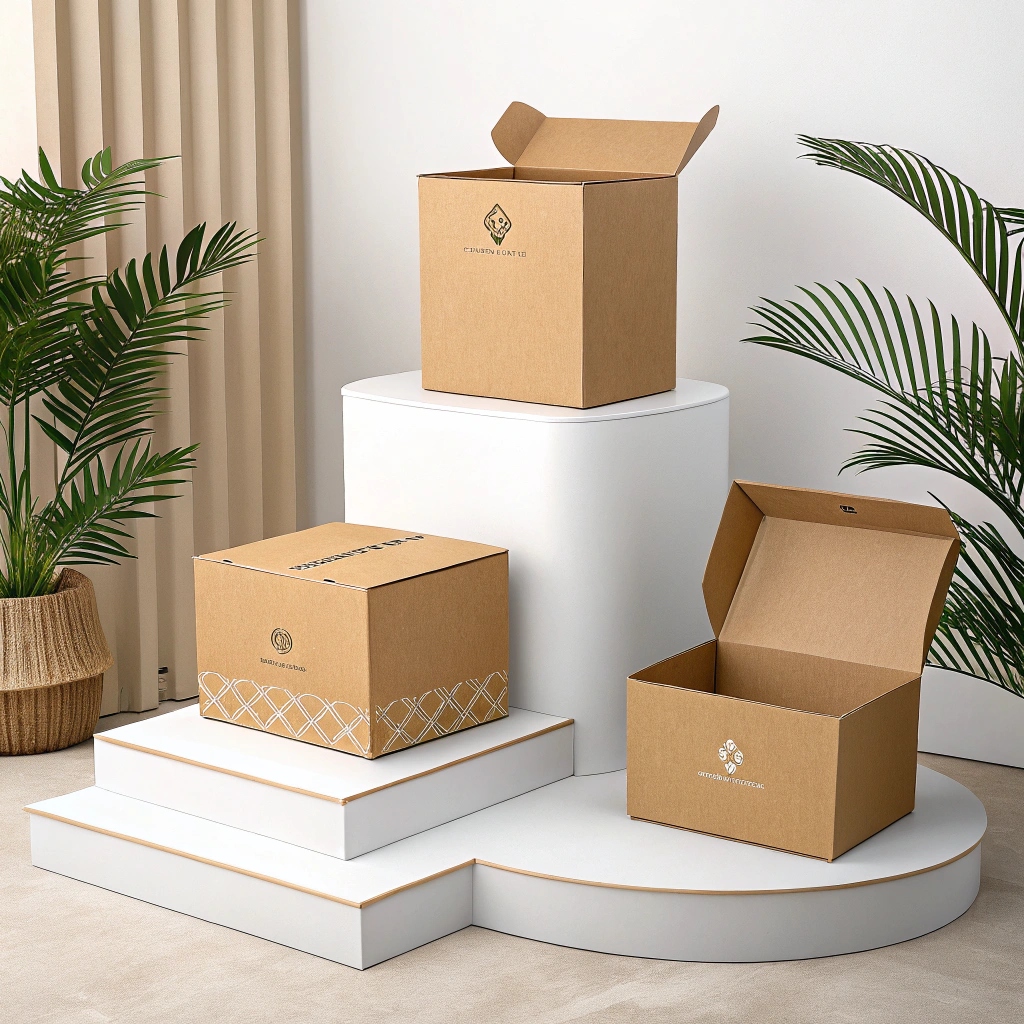 Kraft Corrugated Mailer Box Printing &amp; Packaging