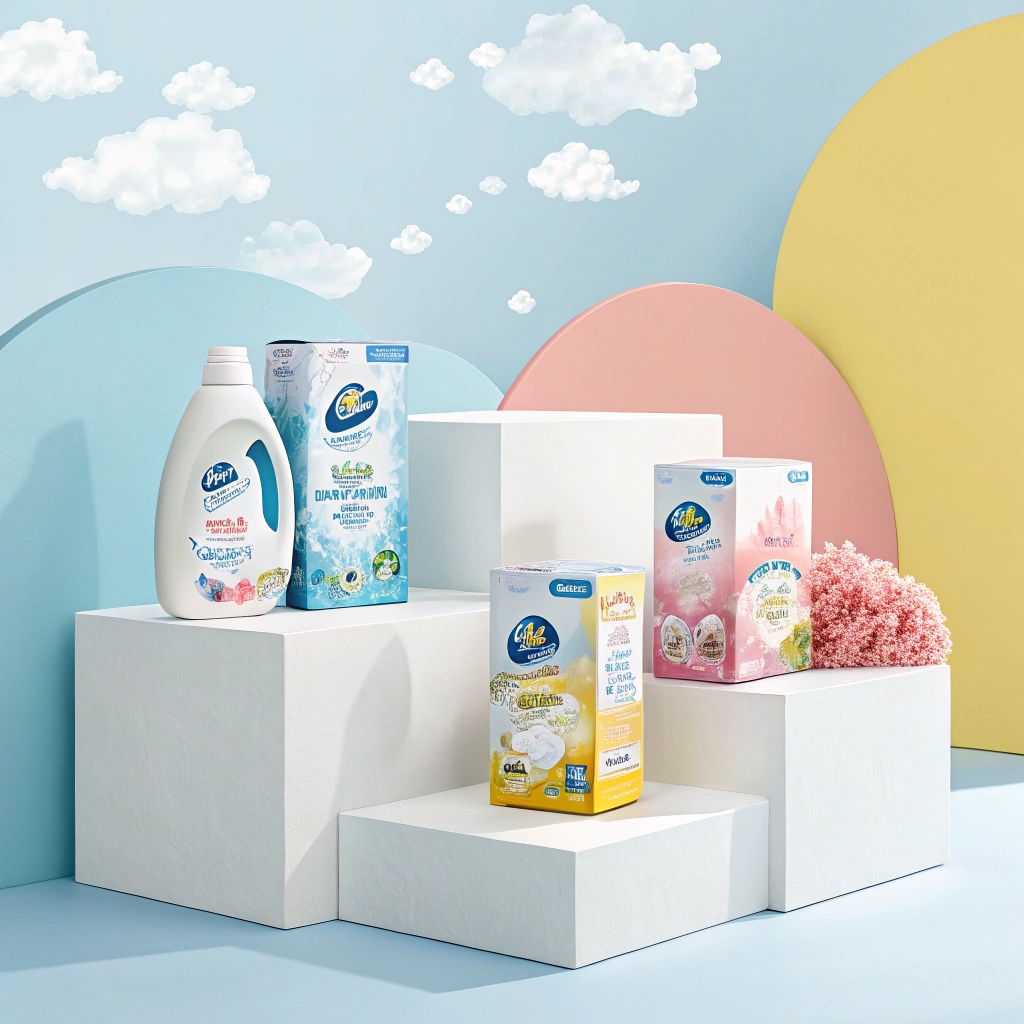 Detergent Chemical Carton Printing &amp; Packaging