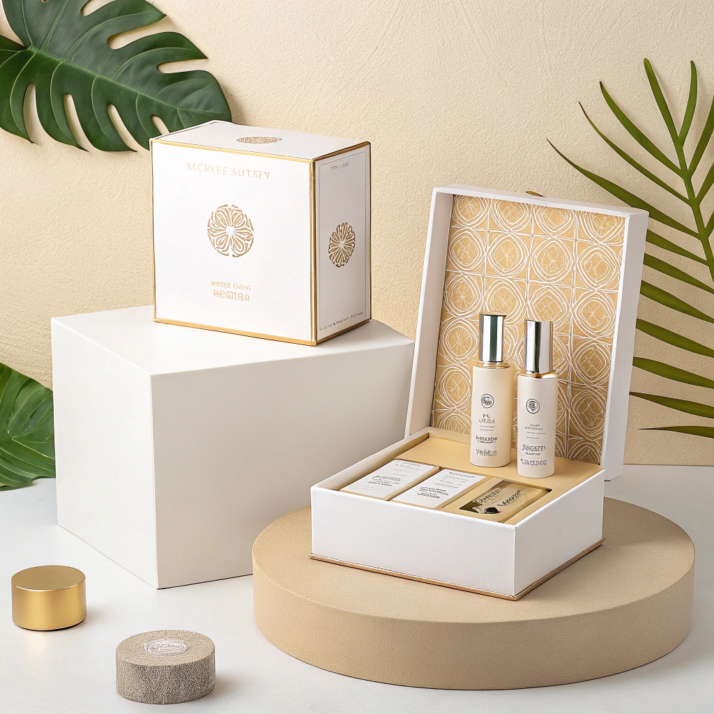 Magnetic Closure Skincare Box Printing &amp; Packaging