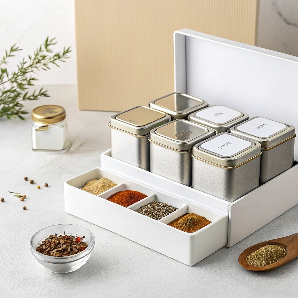 Luxury Spice Gift Sets Packaging Printing &amp; Packaging