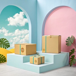 Branded Flat Pack Box Printing &amp; Packaging