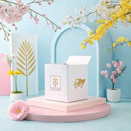 White Custom Printed Shipping Box Printing &amp; Packaging