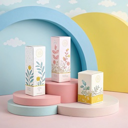 Luxury Cosmetic Folding Carton Printing &amp; Packaging